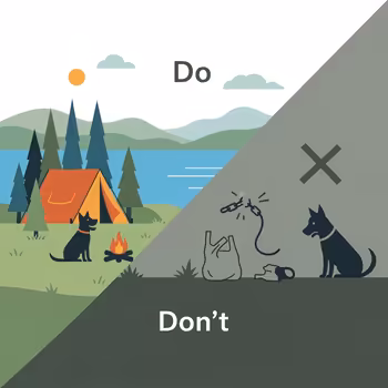 Camping with Dogs in the Finger Lakes: 5 Dos and Don'ts